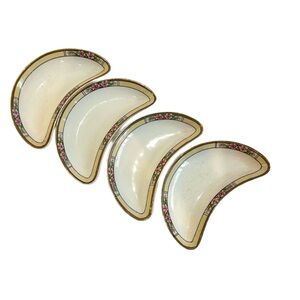 J&g Meakin Hanley England nine sides plates